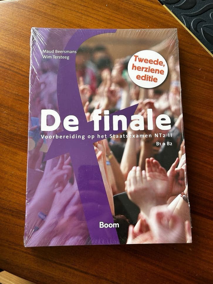 De Finale: Voorbereiding op Staatsexamen NT2 II B1 B2, Ophalen of Verzenden, Gamma, Nieuw, Overige niveaus