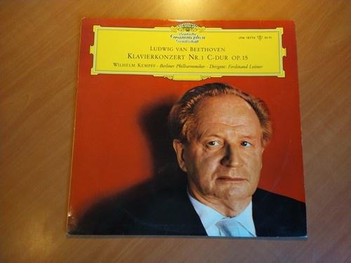 Elpee Ludwig van Beethoven. Klavierkonzert Nr. 1 (Kempff), Ophalen of Verzenden, Zo goed als nieuw, Orkest of Ballet, 12 inch