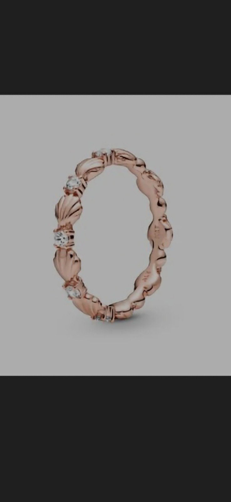 prachtige schelp bandring Pandora, Ophalen of Verzenden, Zo goed als nieuw, Dame, Zilver