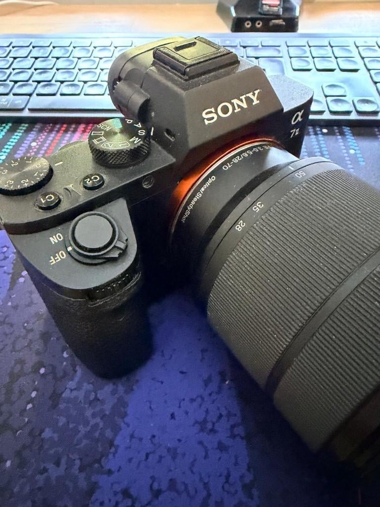 Sony A7II - met lens en doos - lage shuttercount, Ophalen, Zo goed als nieuw, Sony, 24 Megapixel