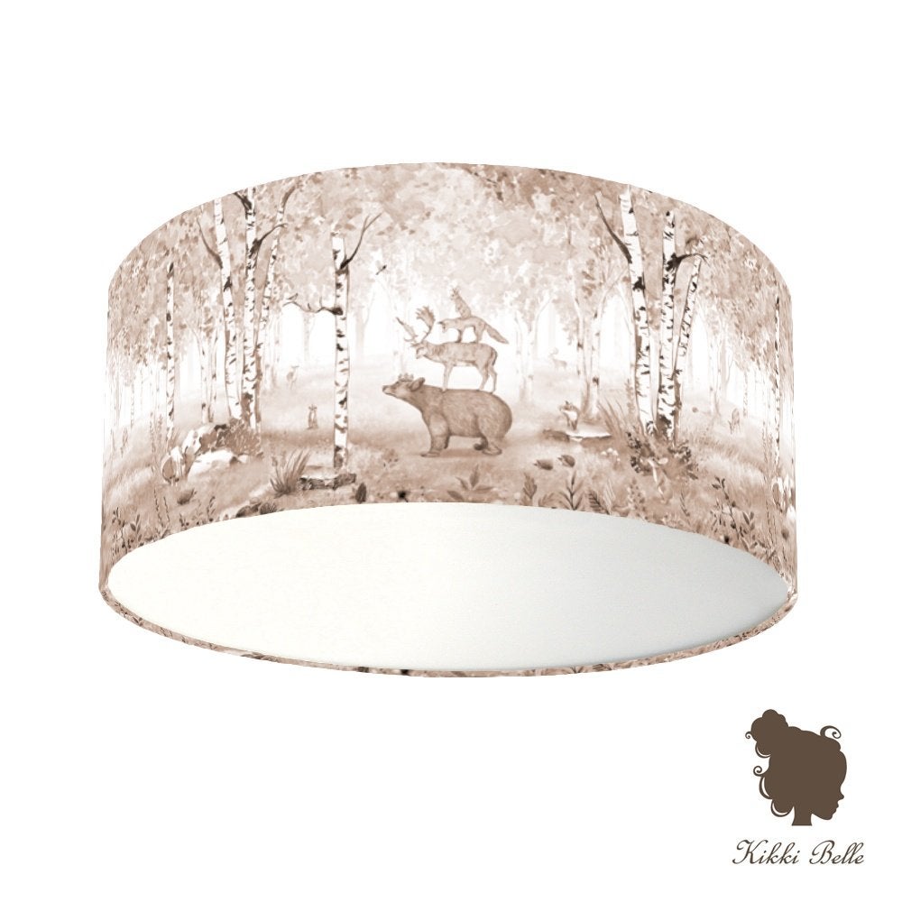 Plafondlamp Beer Bruin Kikki Belle, Bi & Li Creaties, Nieuw, Ophalen of Verzenden, Bilicreaties@gmail.com