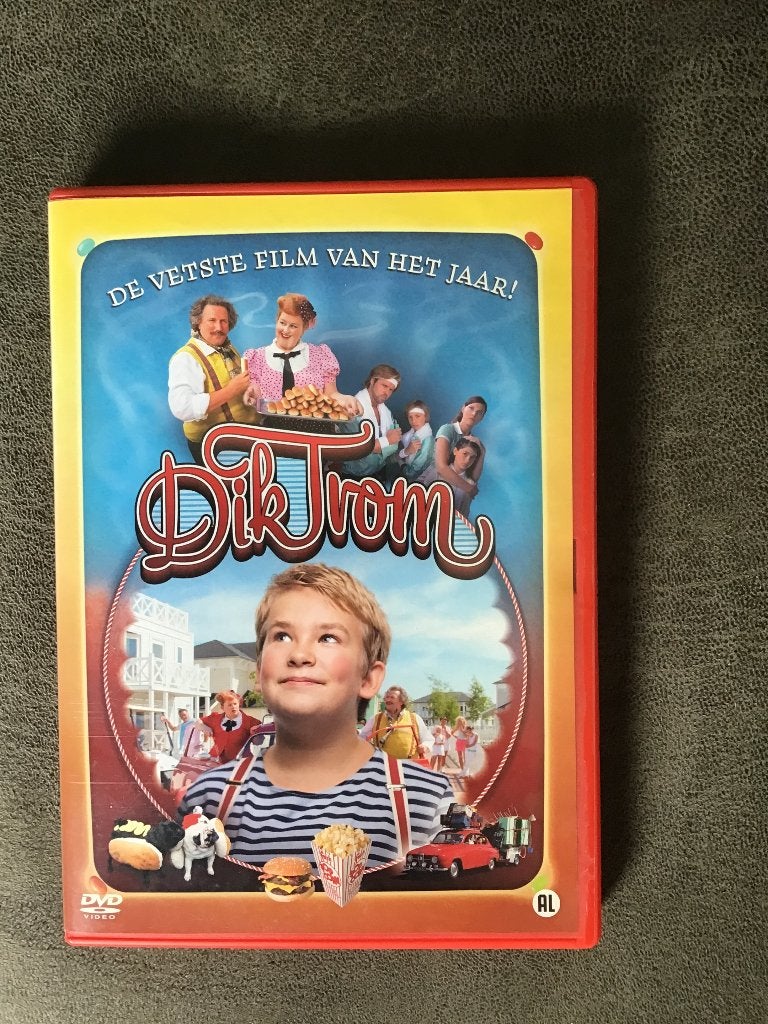 DVD Dik Trom, Alle leeftijden, Ophalen of Verzenden, Zo goed als nieuw, Familie