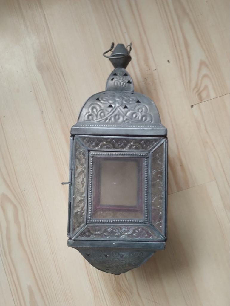 Vintage Marokkaanse Lantaarn in Oosterse Stijl, Ophalen of Verzenden