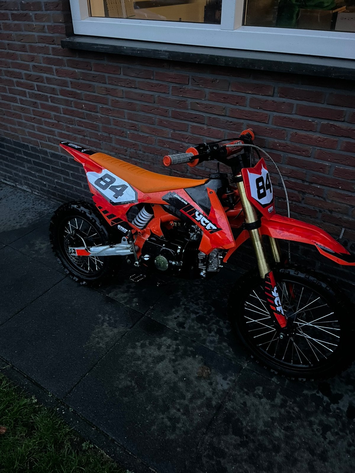 Pitbike 125cc, 125 cc, Zo goed als nieuw, 4 versnellingen, Ophalen