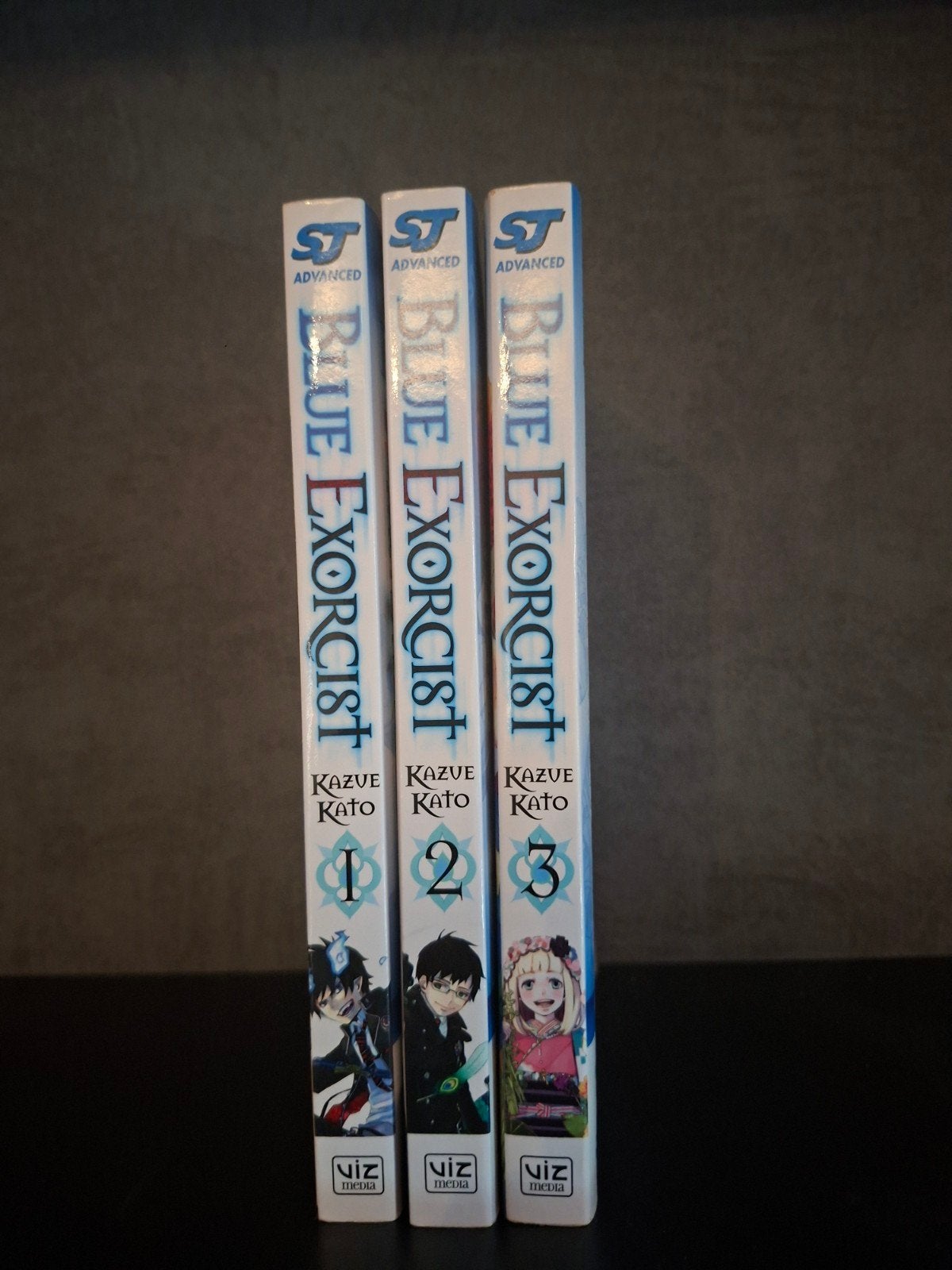 Blue Exorcist Manga Deel 1-3 - Kazue Kato, Boeken, Ophalen of Verzenden