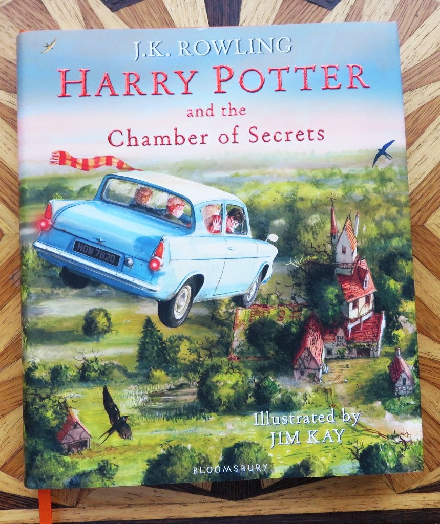 HARRY POTTER and the Chamber of Secrets - geillustreerd, Ophalen of Verzenden, Zo goed als nieuw, Boek of Poster