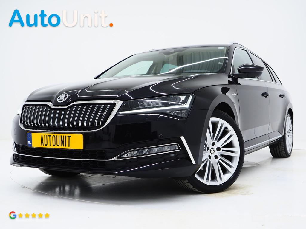 Skoda Superb Combi 1.4 TSI iV Laurin & Klement | Canton | Le, Gebruikt, Beige, 4 cilinders, Zwart