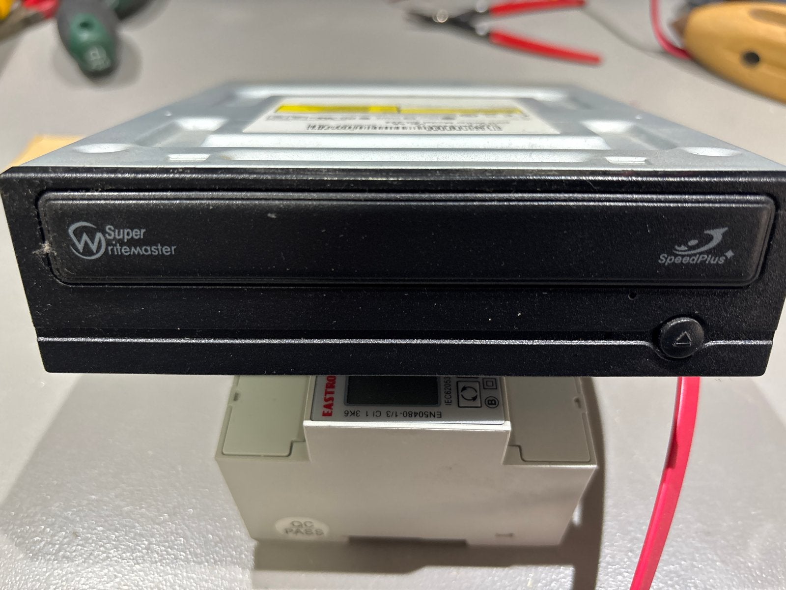 Samsung SH-222AB/BEBE DVD Writer - Intern, Ophalen, Intern, Gebruikt, Windows