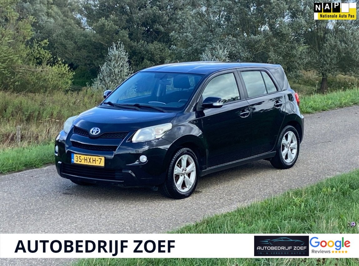 Toyota Urban Cruiser 1.3 | Navigatie | Parkeersensoren, Auto's, Voorwielaandrijving, 4 cilinders, Zwart, Bedrijf