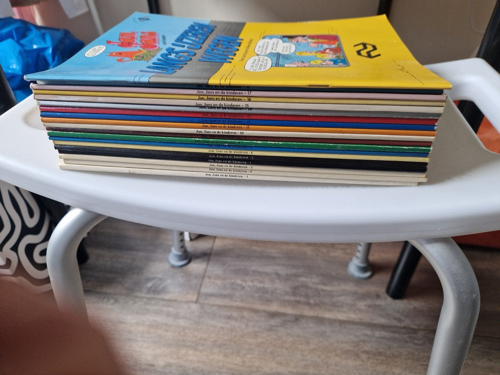 18 delen Jan Jans en de kinderen - Complete reeks, Meerdere stripboeken, Ophalen of Verzenden, Gelezen, Jan Kruis