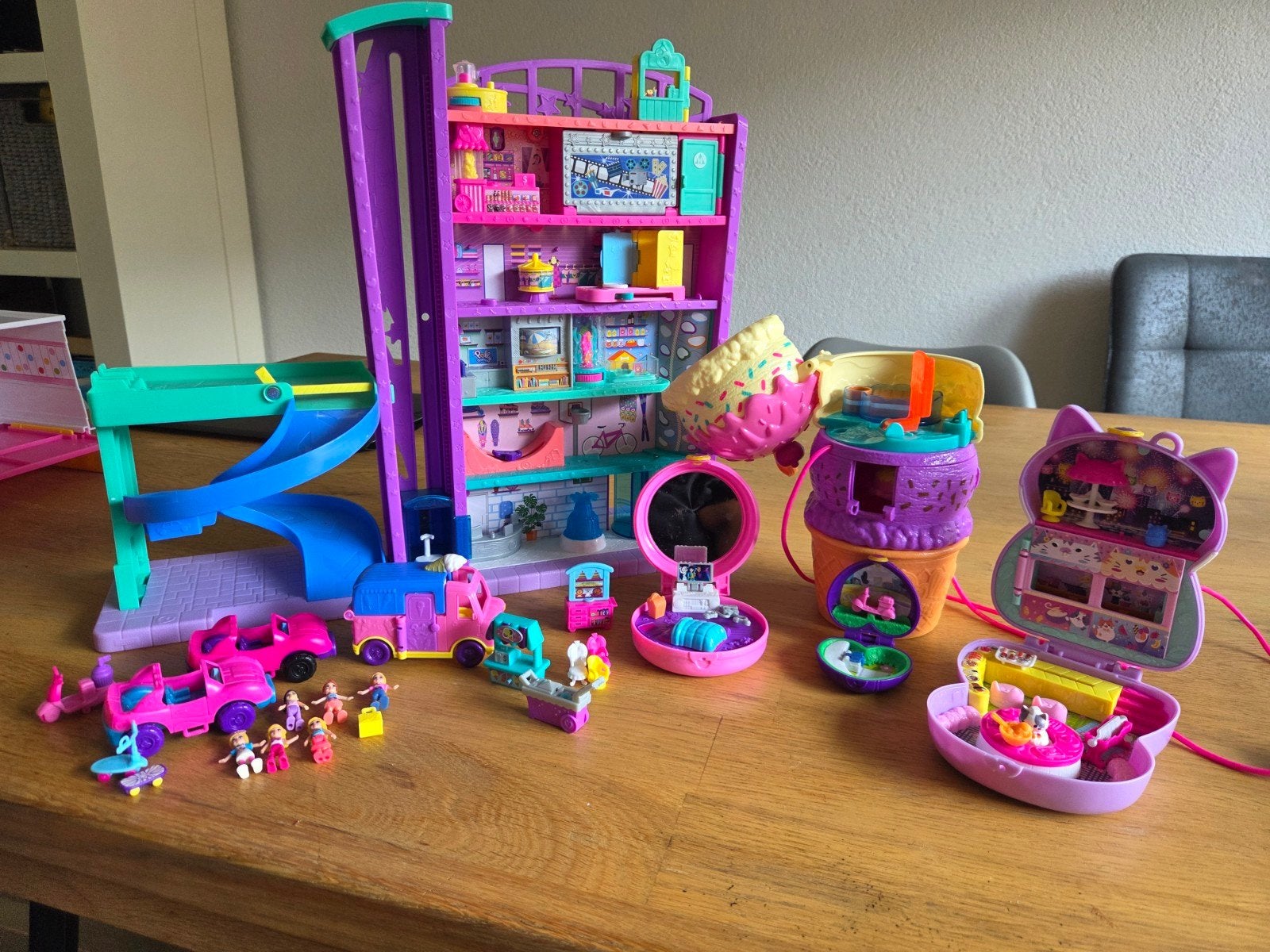 polly pocket, Ophalen