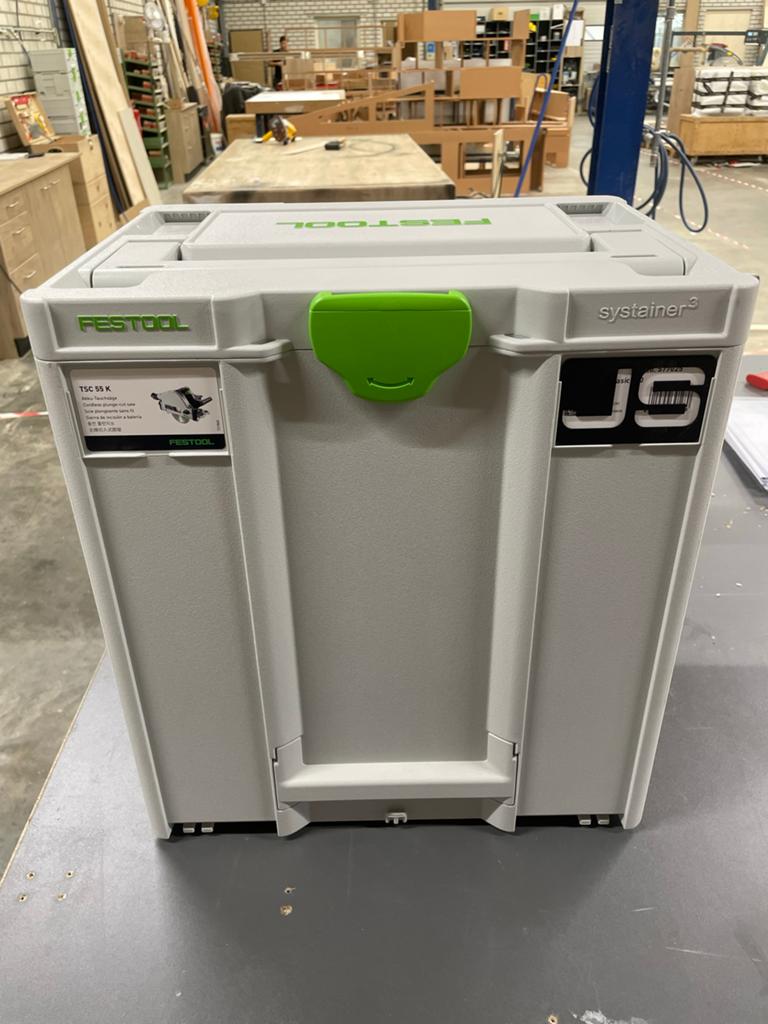 Festool TSC 55 KEB-Basic-5,0 invalzaag met garantie, Invalzaag, Ophalen of Verzenden, Zo goed als nieuw, 30 tot 70 mm