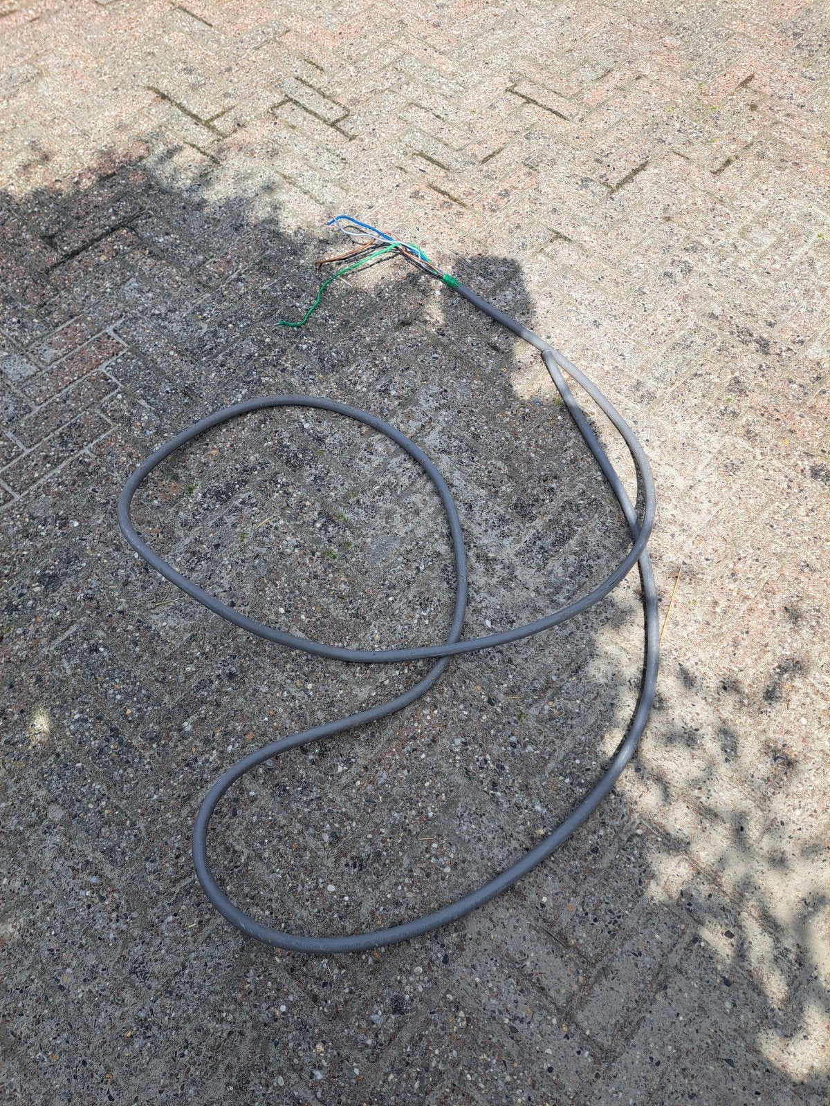 Grondkabel, 4.7 m, 0,6/1kv 4x6mm², Ophalen of Verzenden, Nieuw