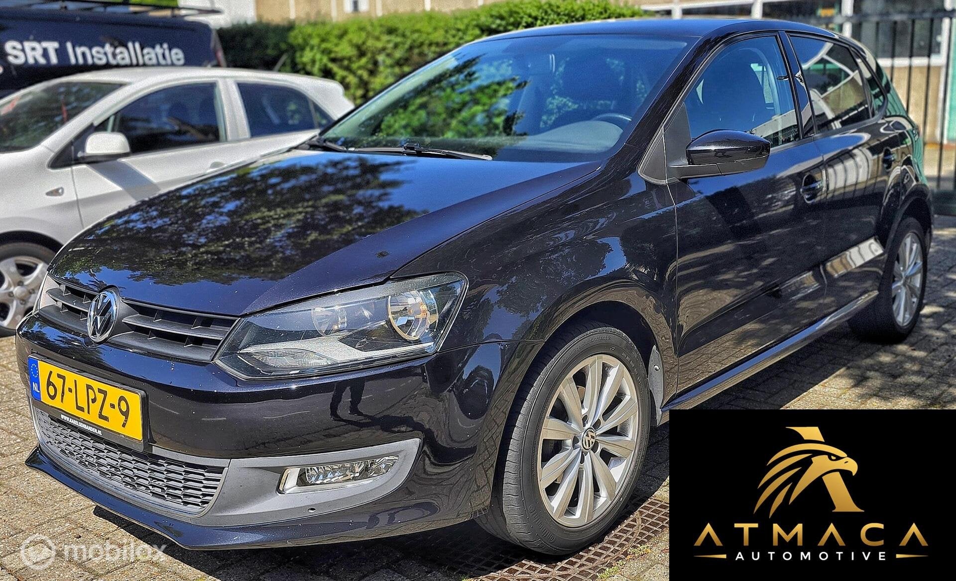 Volkswagen Polo 1.2 TSI Highline, Stof, Zwart, Handgeschakeld, Polo