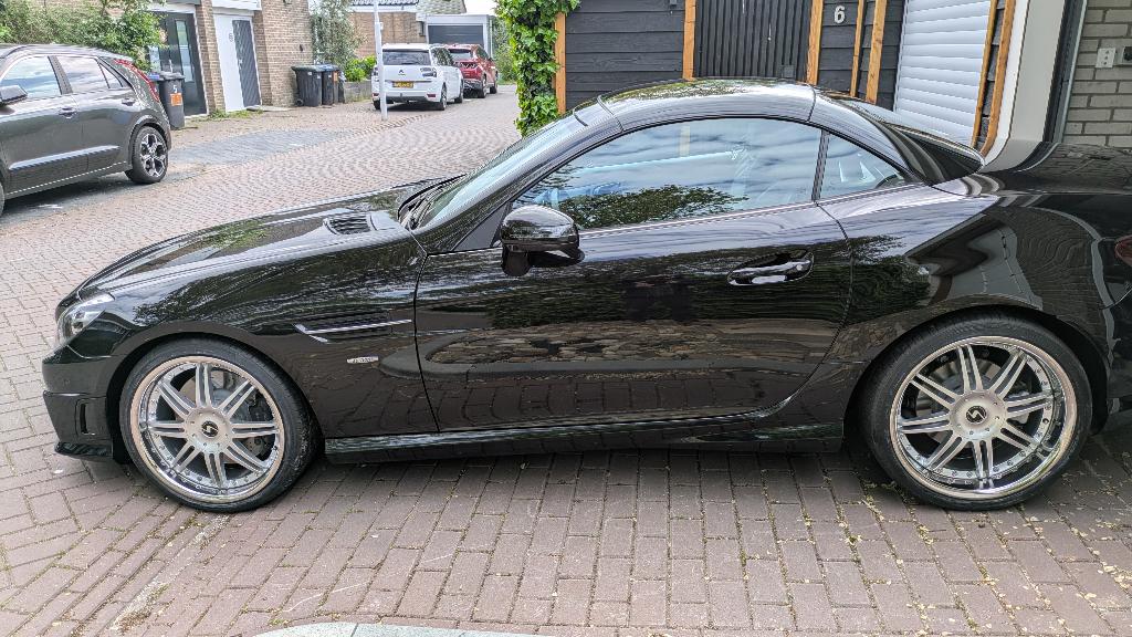 Schmidt revolution tuning breedset velgen 19" SLK R172, Gebruikt, Velg(en), 235 mm, Personenwagen