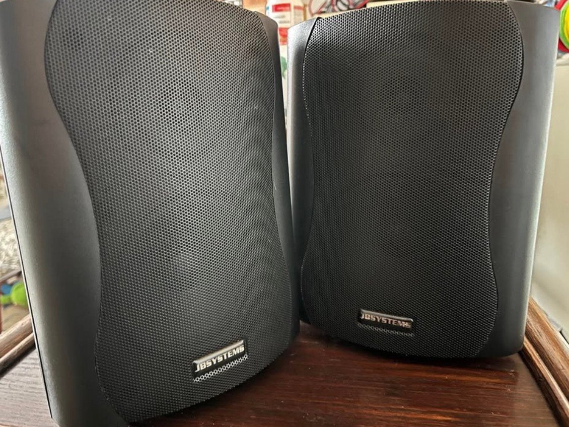 JB systems K-50 passieve luidsprekerset 50 watt met beugels, Ophalen of Verzenden, Zo goed als nieuw, Minder dan 60 watt, Overige merken