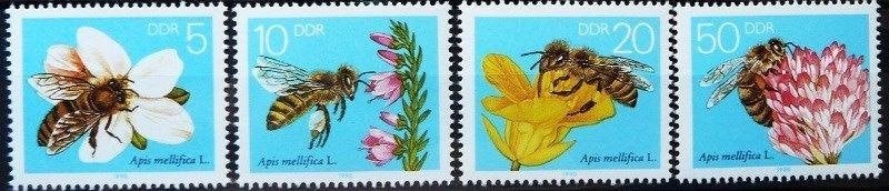Set Honing Bijen DDR  Duitsland pf, Ophalen of Verzenden, DDR, Postfris