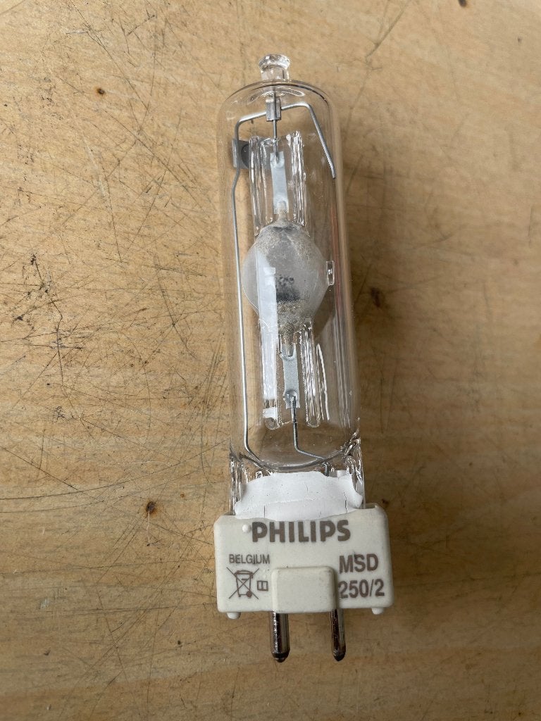 Philips MSD 250 lampen, Ophalen, Gebruikt, Licht