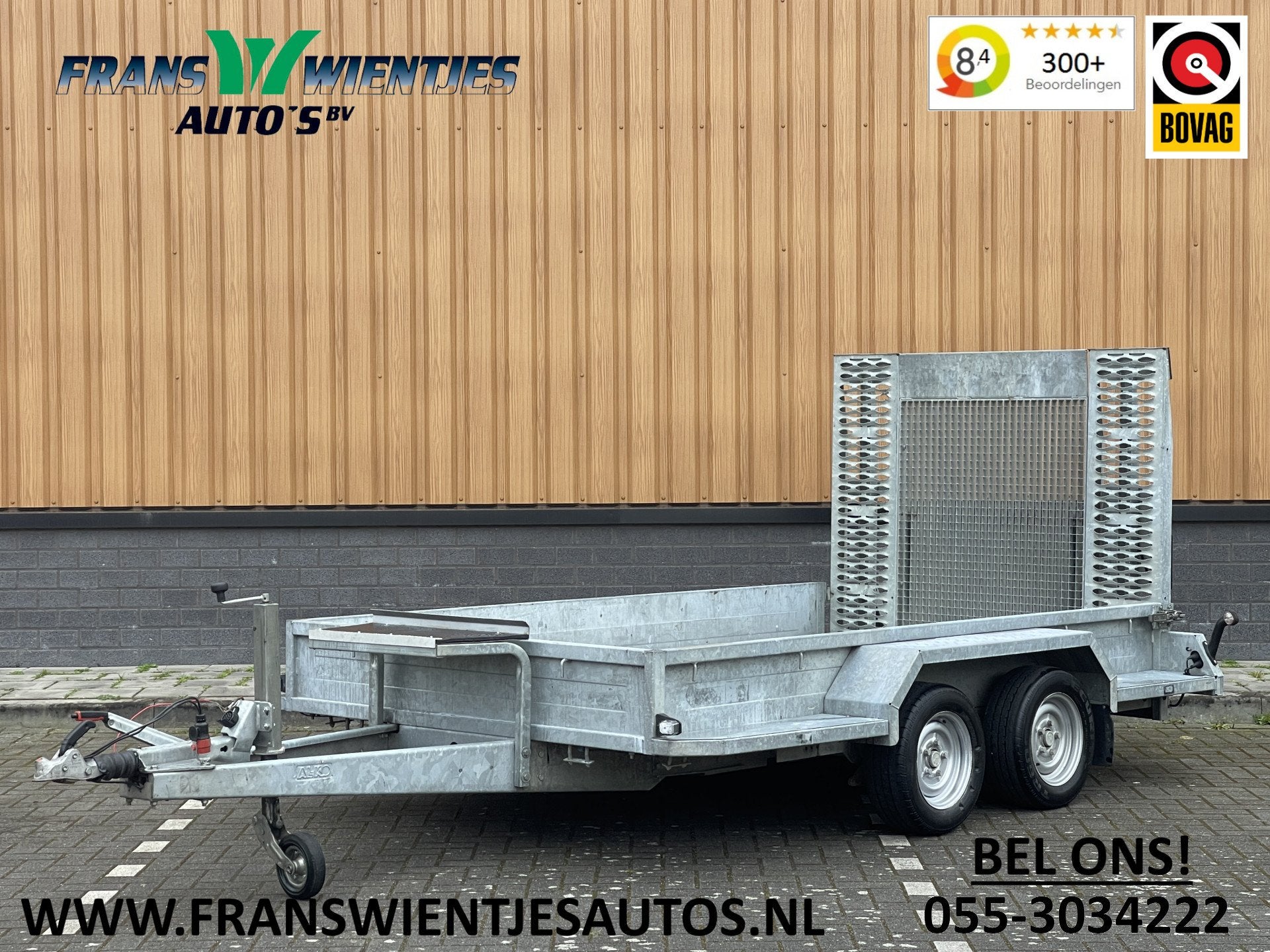 Saris C3000 | Marge! | Dubbelasser | Laadklep | 3000 KG! |, Overige merken, Overige brandstoffen, Origineel Nederlands, Bedrijf
