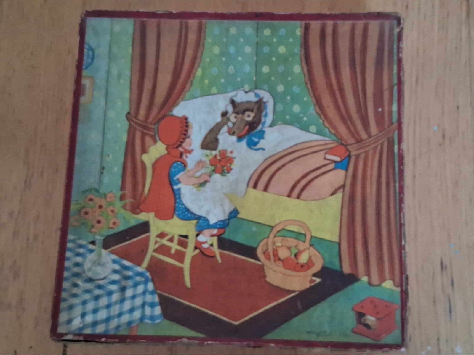 Jaren 50 blokpuzzel sprookjes Willem Boon, Ophalen of Verzenden, Gebruikt