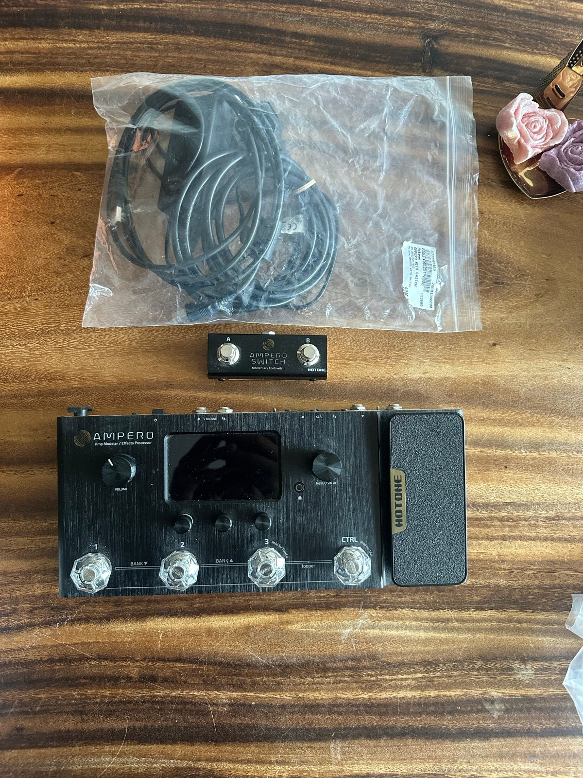 Hotone Ampero Amp Modeler / Effects Processor, Ophalen of Verzenden, Zo goed als nieuw, Multi-effect