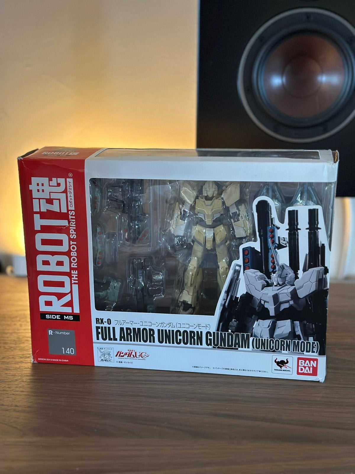 Bandai Robot Spirits RX-0 Full Armor Unicorn Gundam, Ophalen of Verzenden, Zo goed als nieuw
