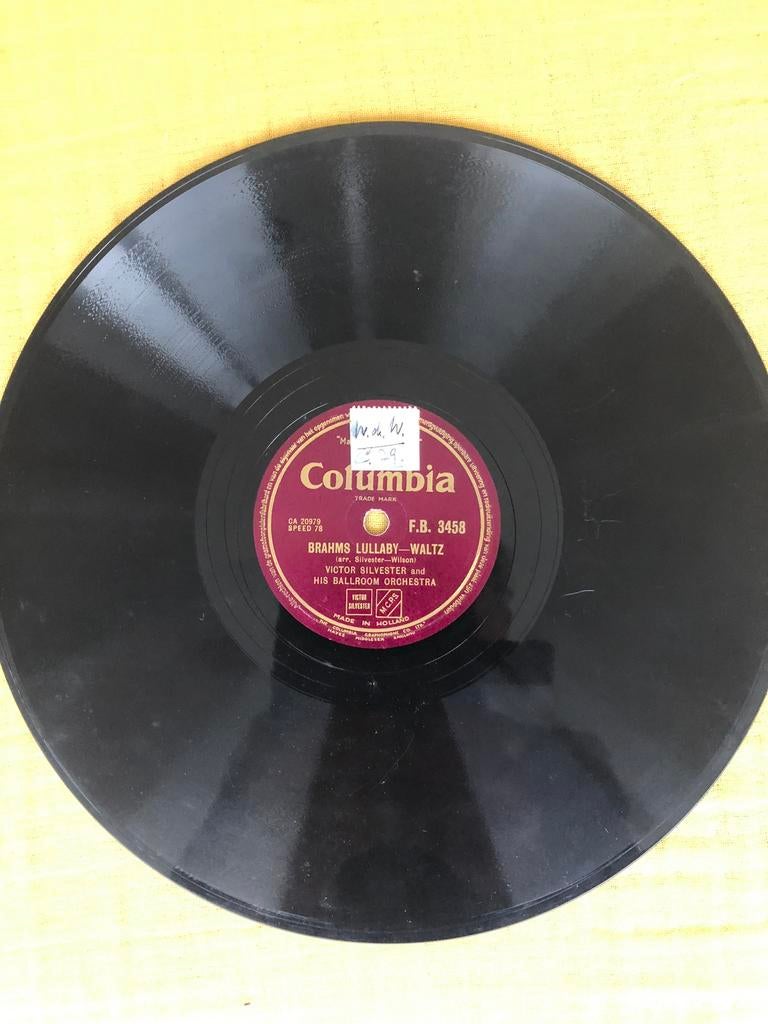 Klassieke 78 toeren 12 inch, Cd's en Dvd's, Vinyl | Klassiek, Gebruikt, Originele persing, Overige typen, Ophalen of Verzenden