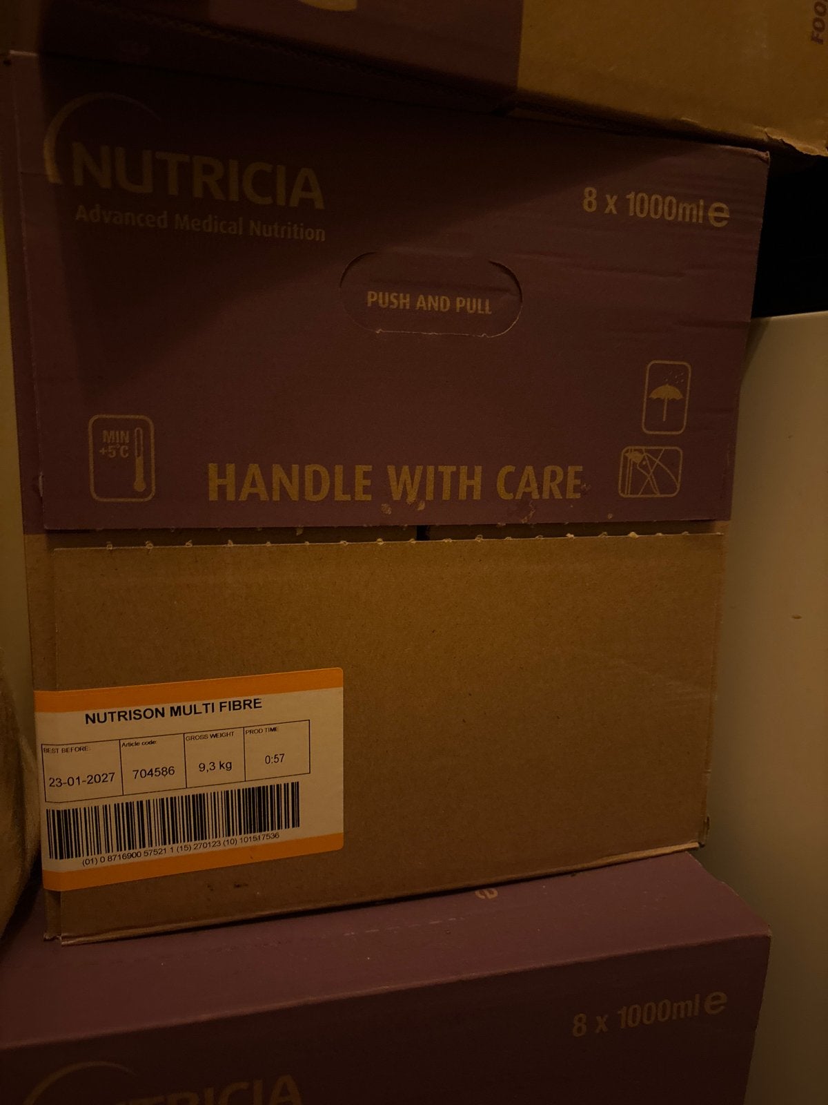 4 nieuwe dozen Nutricia sondevoeding, Ophalen of Verzenden