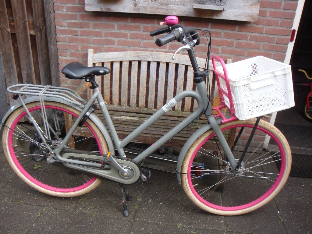 prima batavus bub dames/transportfiets 56 cm 3 V, Ophalen, Gebruikt, Versnellingen, Batavus