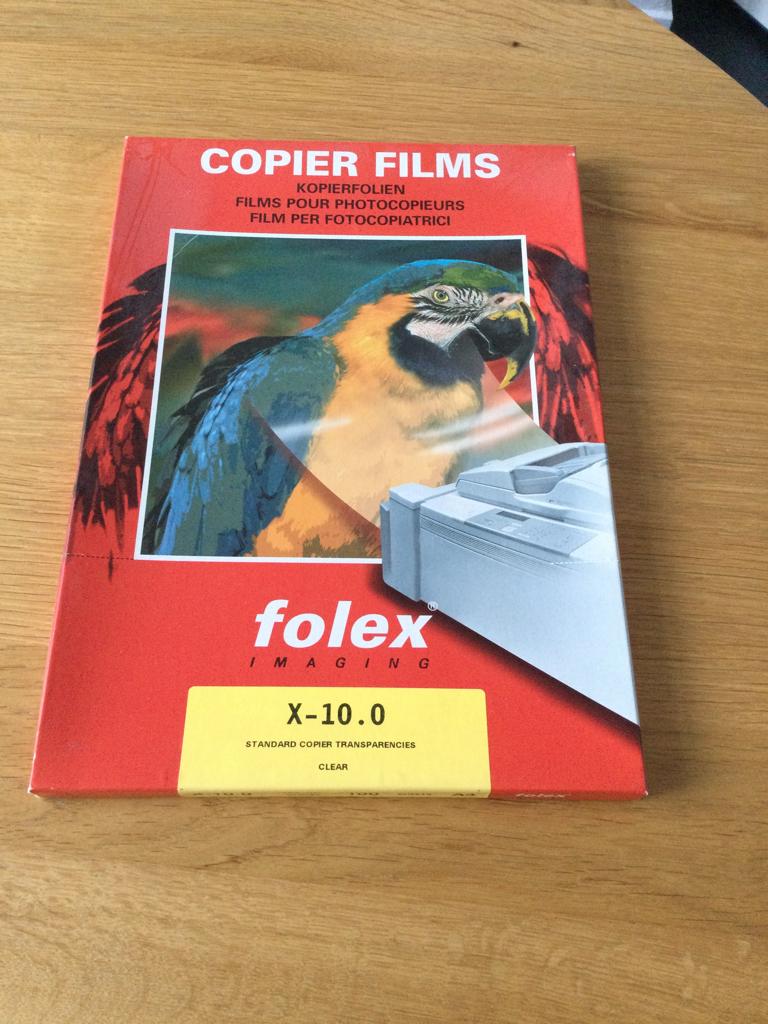 Kopieer folie, Computers en Software, Printers, Ophalen of Verzenden, Overige technieken