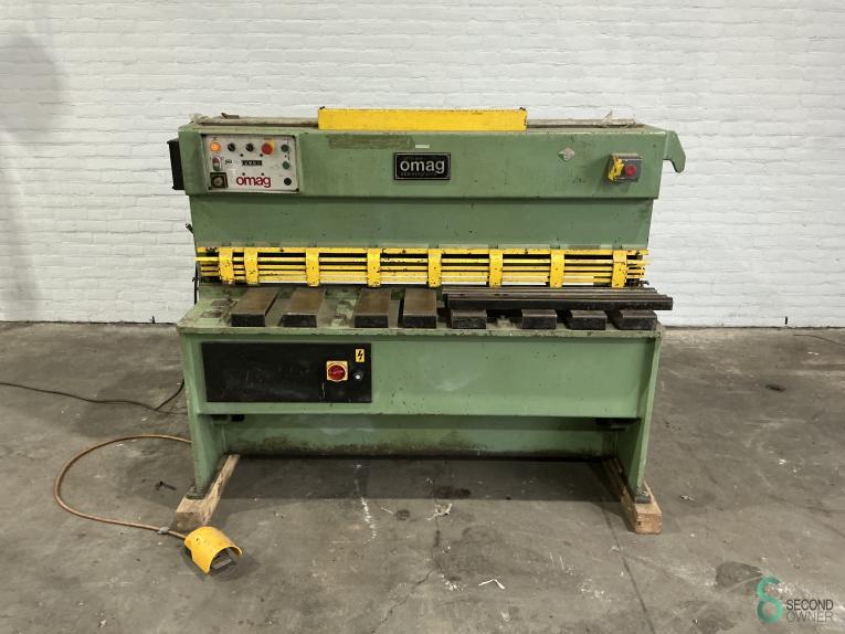 Plaatscharen OMAG CEL 154, Zakelijke goederen, Machines en Bouw | Metaalbewerking