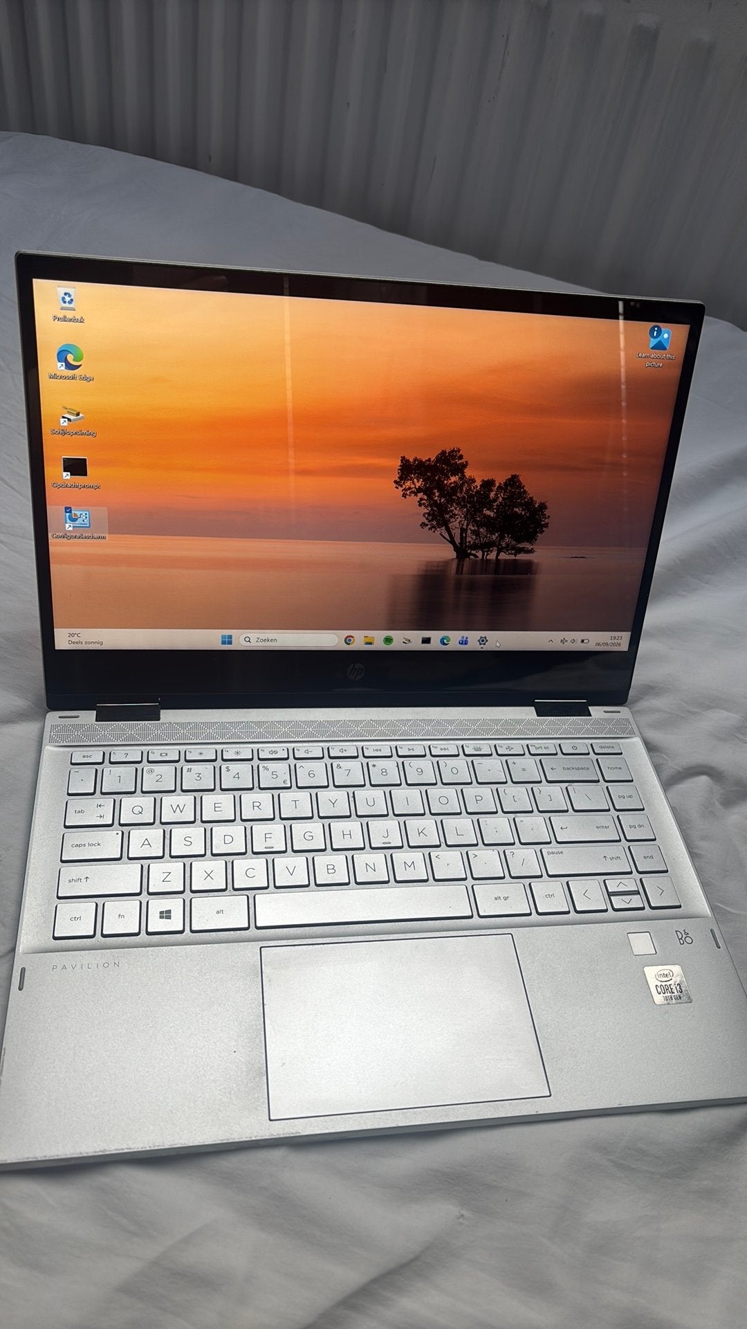 HP pavilion x360 convertible 14-dw0xxx, 2 tot 3 Ghz, Qwerty, 14 inch, Ophalen of Verzenden