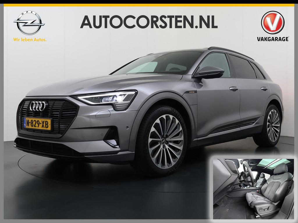 Audi e-tron 55 Quattro Advanced Edition Plus 95kWh Panoramad, Automaat, 131 €/maand, Zwart, 95 kWh