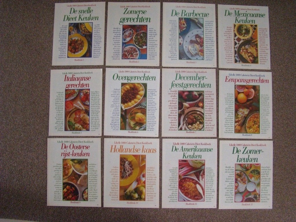 Libelle  1000 calorieën Dieet Kookboek / recepten bijlagen, Ophalen of Verzenden, Zo goed als nieuw, Overige gebieden