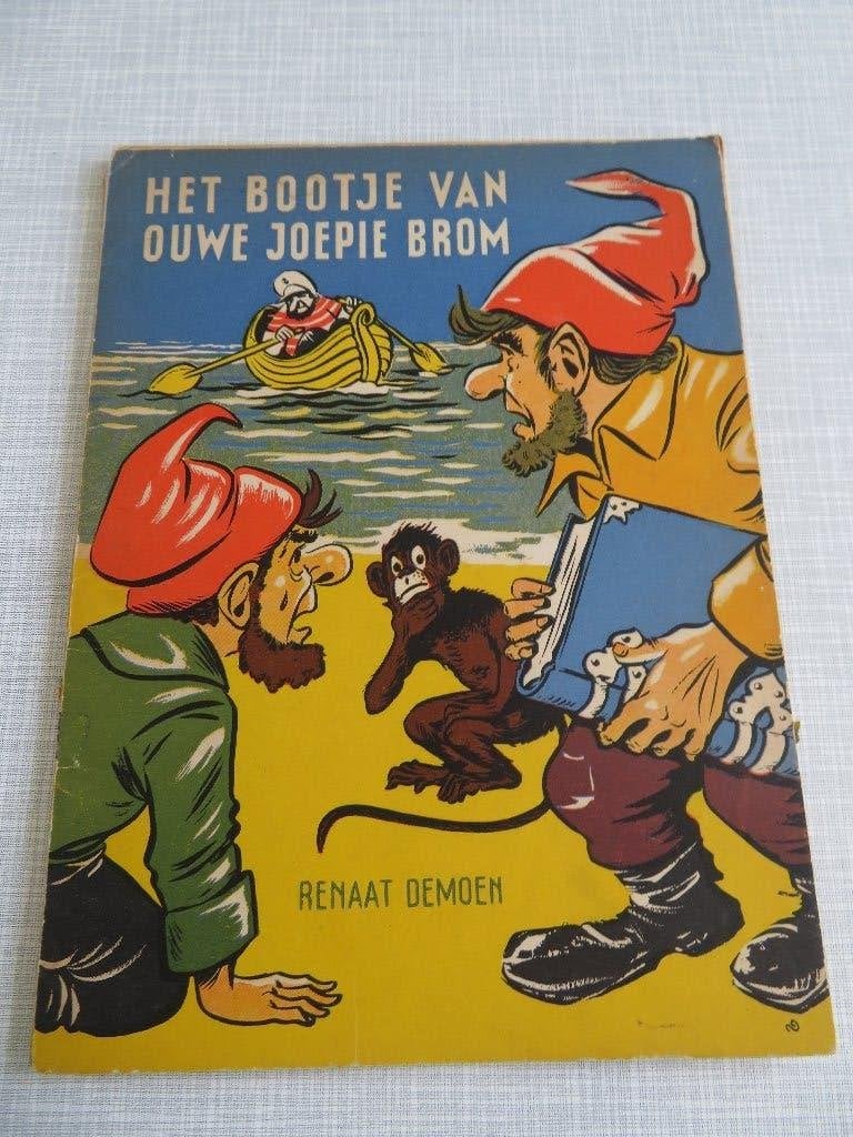 VINTAGE : HET BOOTJE VAN OUWE JOEPIE BROM, Gelezen, Renaat Demoen, Ophalen of Verzenden, Fictie
