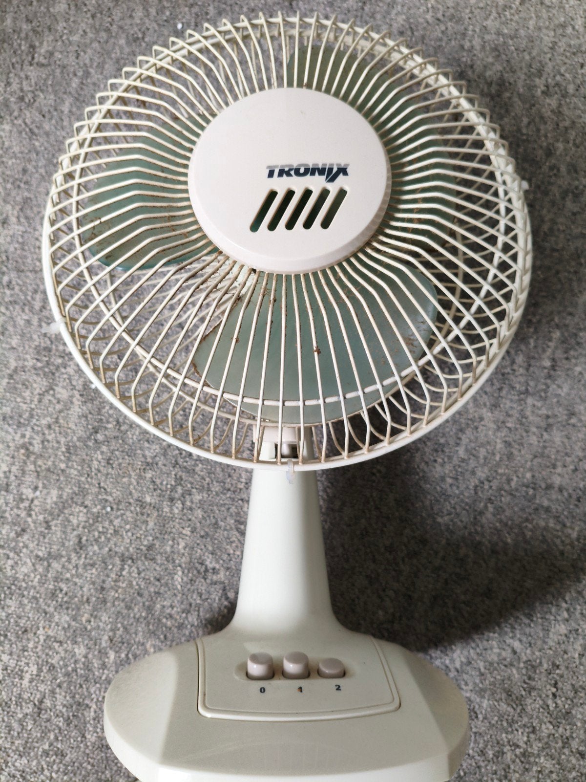 Tronix Tafelventilator - Wit, 30W, Ophalen of Verzenden, Gebruikt, Tafelventilator