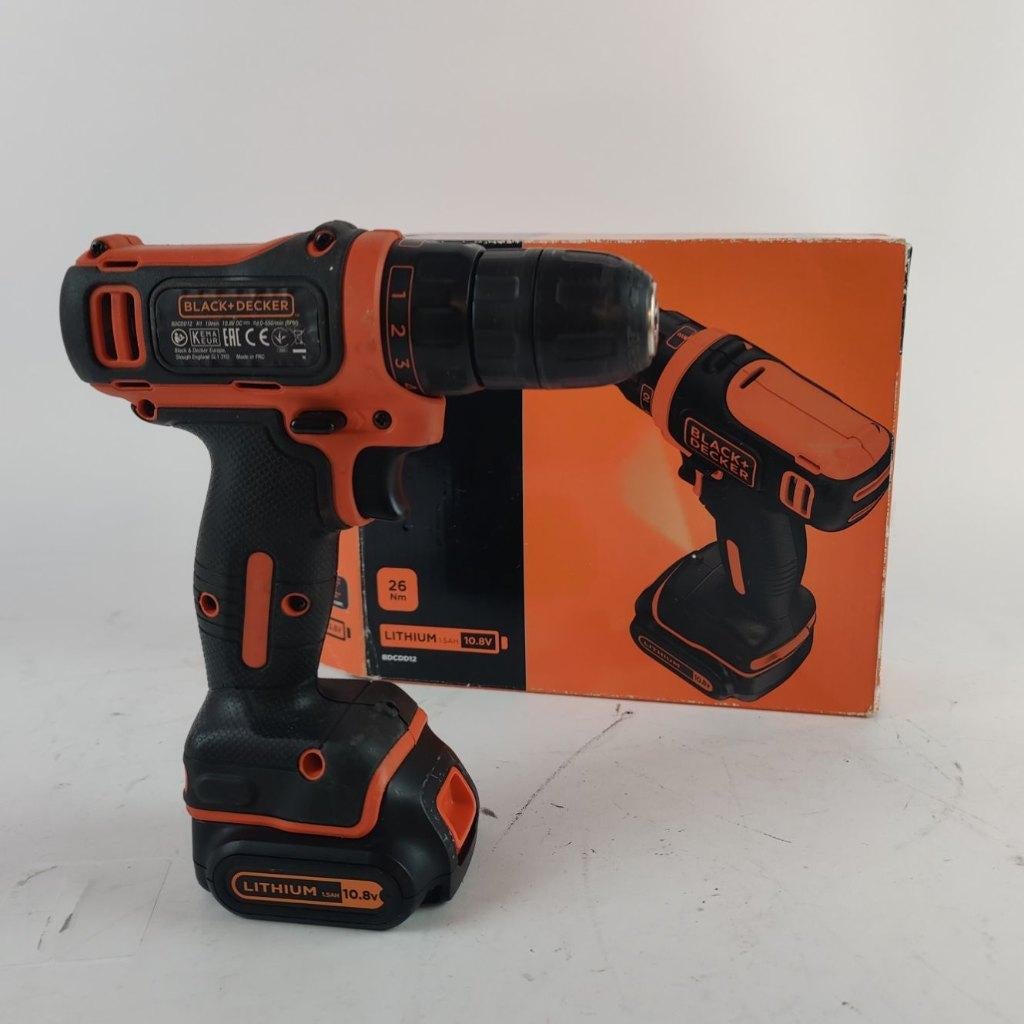 Black & decker BDCDD12 Boormachine || Nu voor €29.99, Nieuw, Ophalen of Verzenden, X, X
