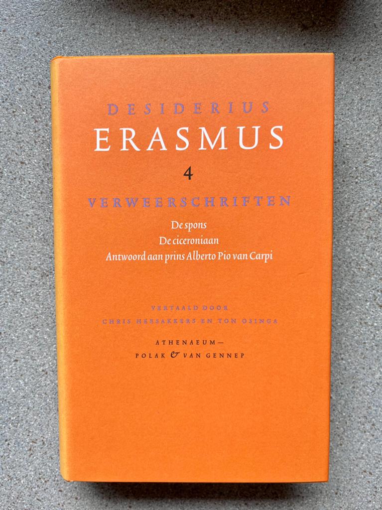 Desiderius Erasmus - Verweerschriften, Ophalen of Verzenden, Zo goed als nieuw, Desiderius Erasmus