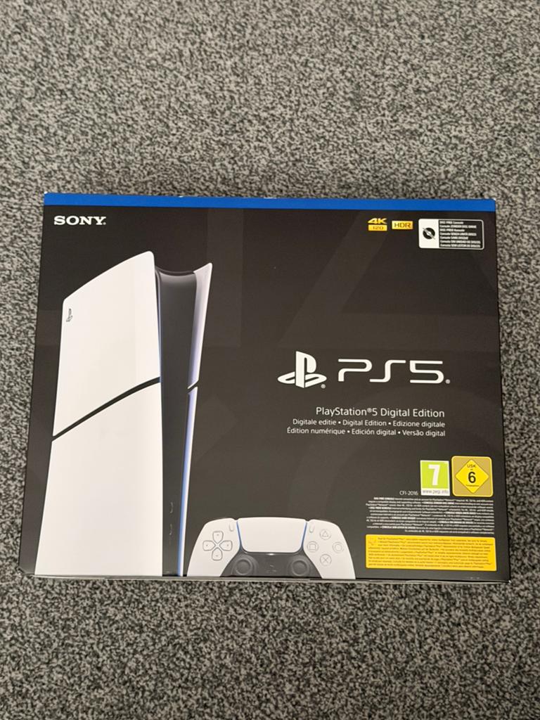 PlayStation 5 Digitale editie| 1Tb| compleet, Ophalen of Verzenden, Zo goed als nieuw, Playstation 5 Digital