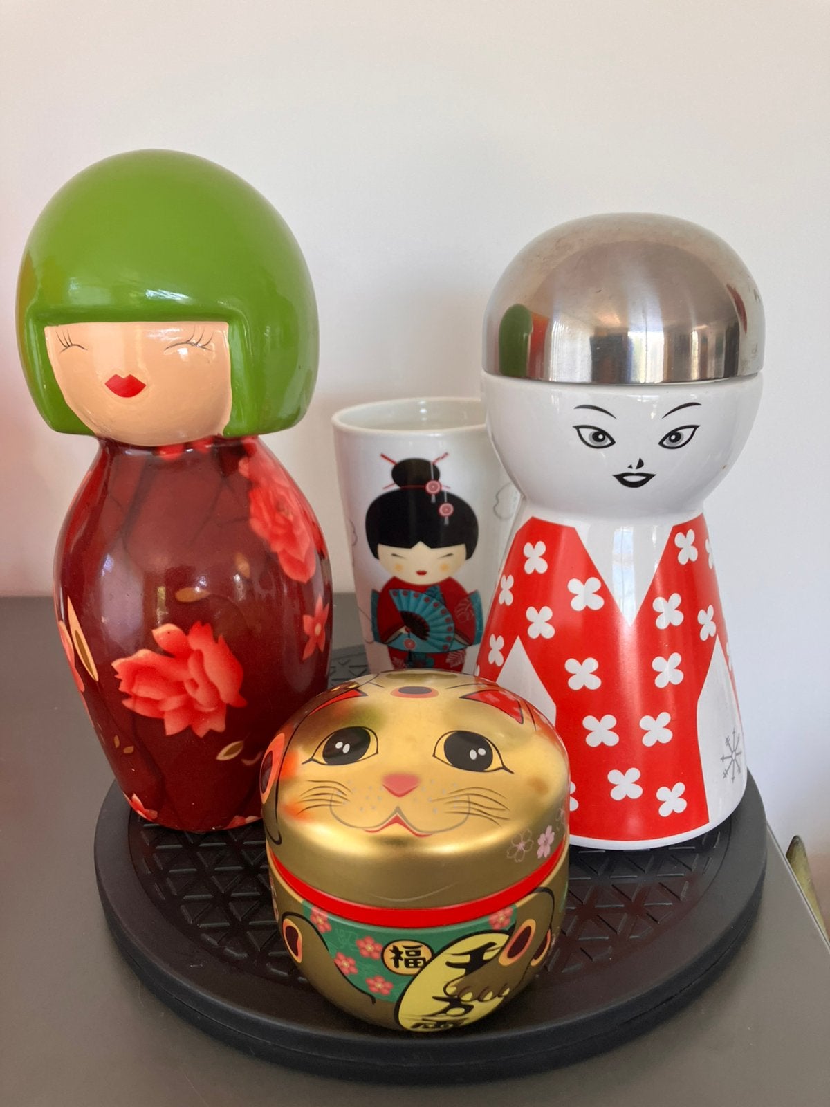 Japanse items, Ophalen of Verzenden, Zo goed als nieuw, Rvs of Chroom
