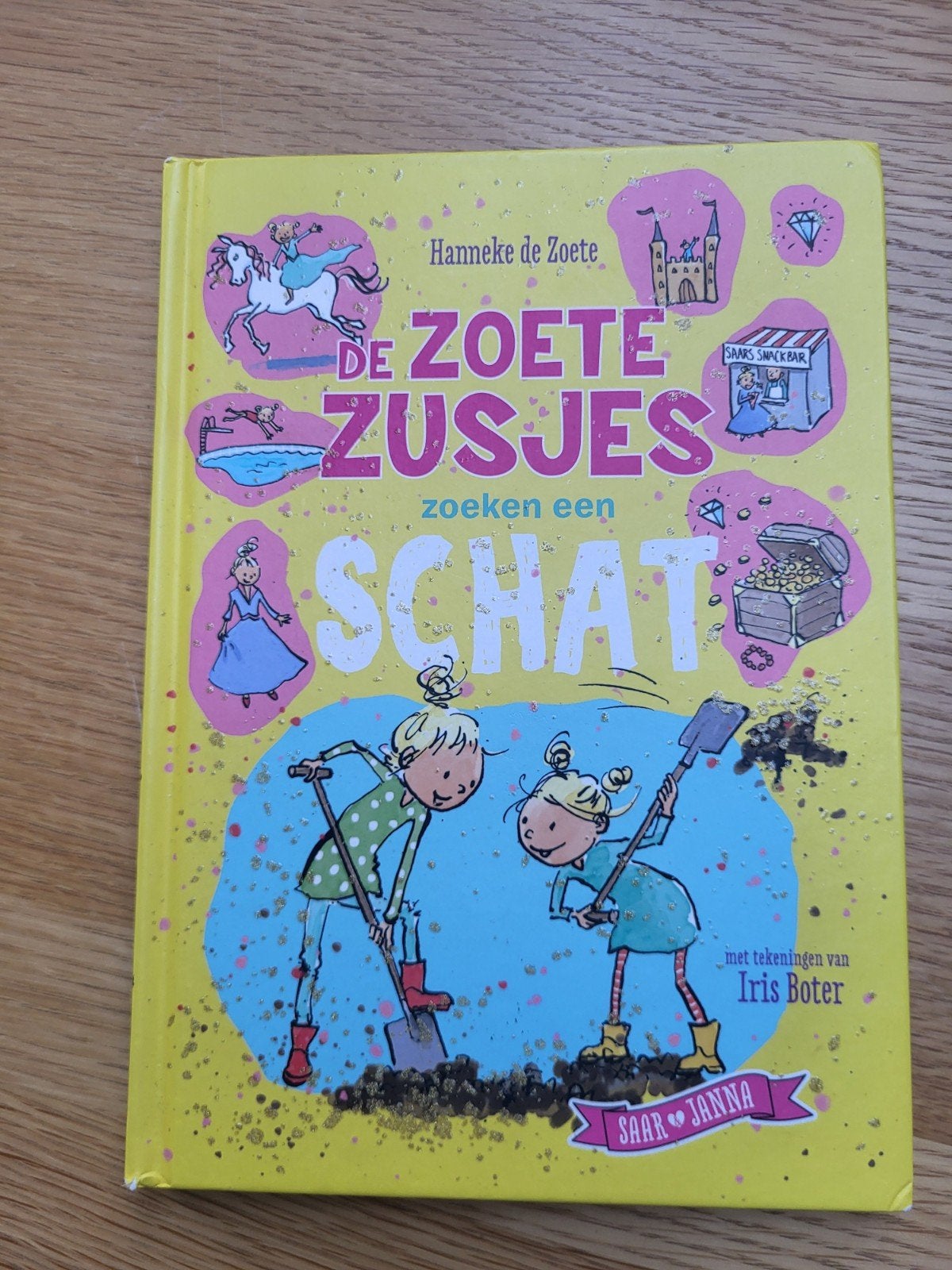 De Zoete Zusjes zoeken een schat - Hanneke de Zoete, Ophalen of Verzenden, Zo goed als nieuw, Hanneke de Zoete, Fictie