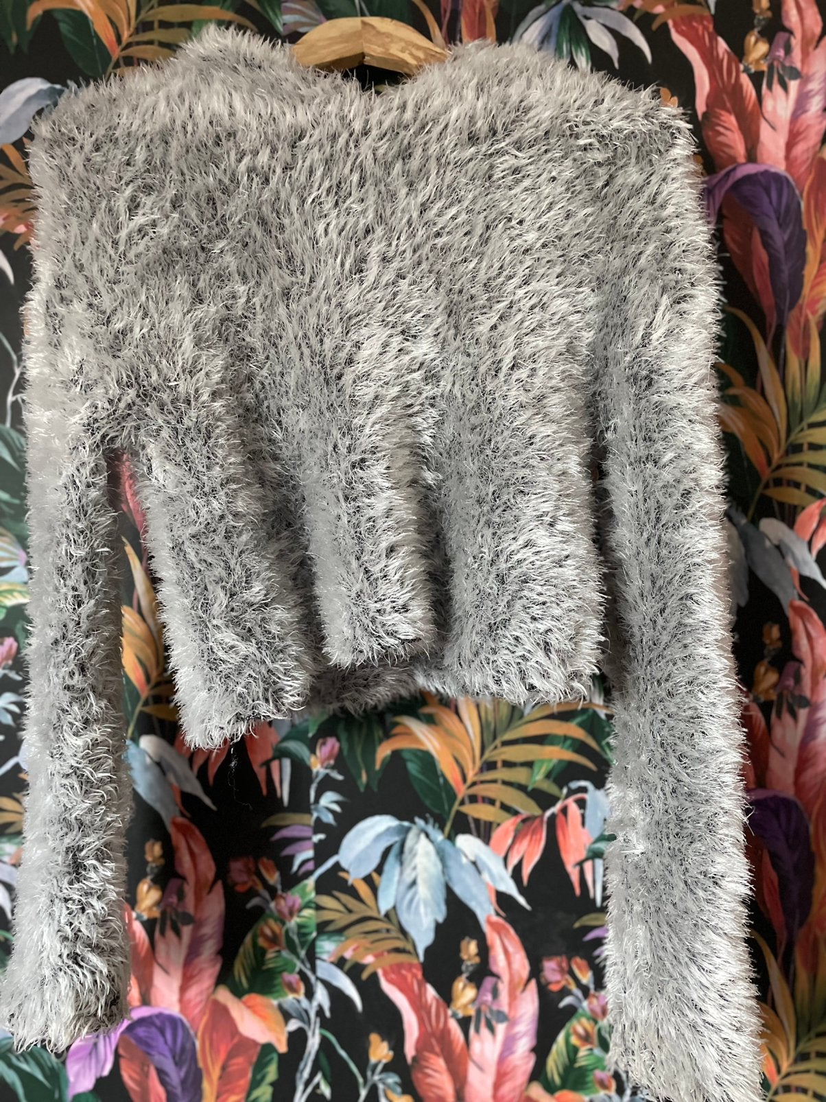 Blosh Amsterdam Y2K fluffy trui mt 36, Ophalen of Verzenden, Zo goed als nieuw, Maat 36 (S)