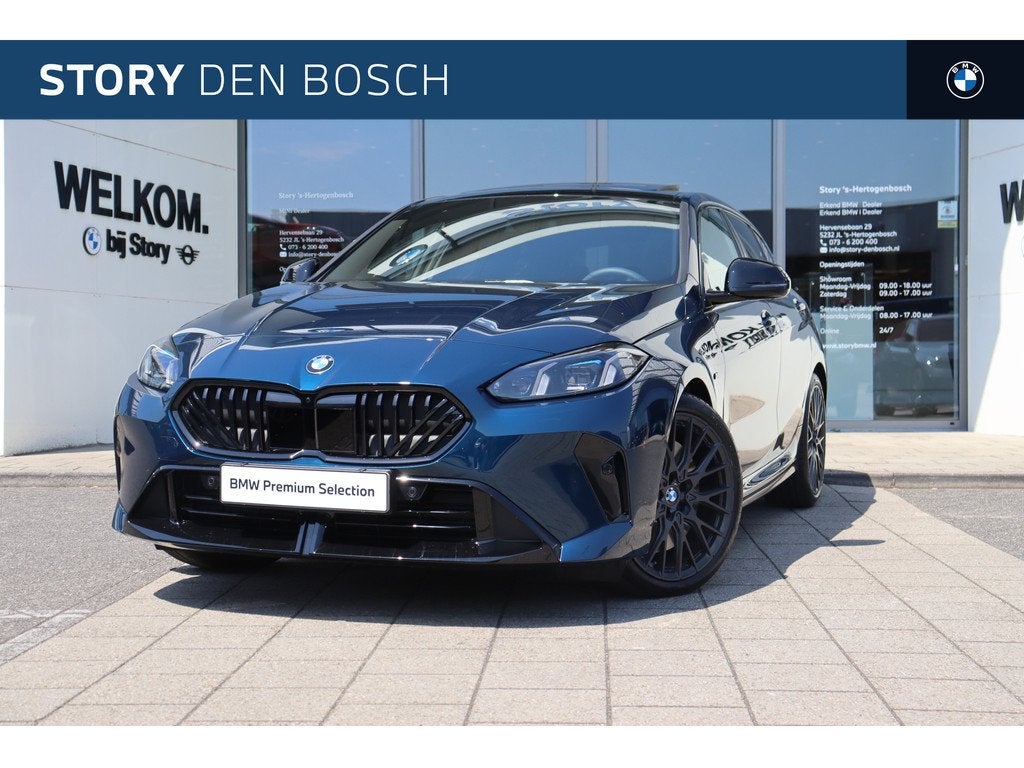 BMW 1 Serie 120 M Sport Automaat / Trekhaak / Panoramadak /, Auto's, BMW, Bedrijf, Te koop, 1-Serie, Achteruitrijcamera, Airconditioning