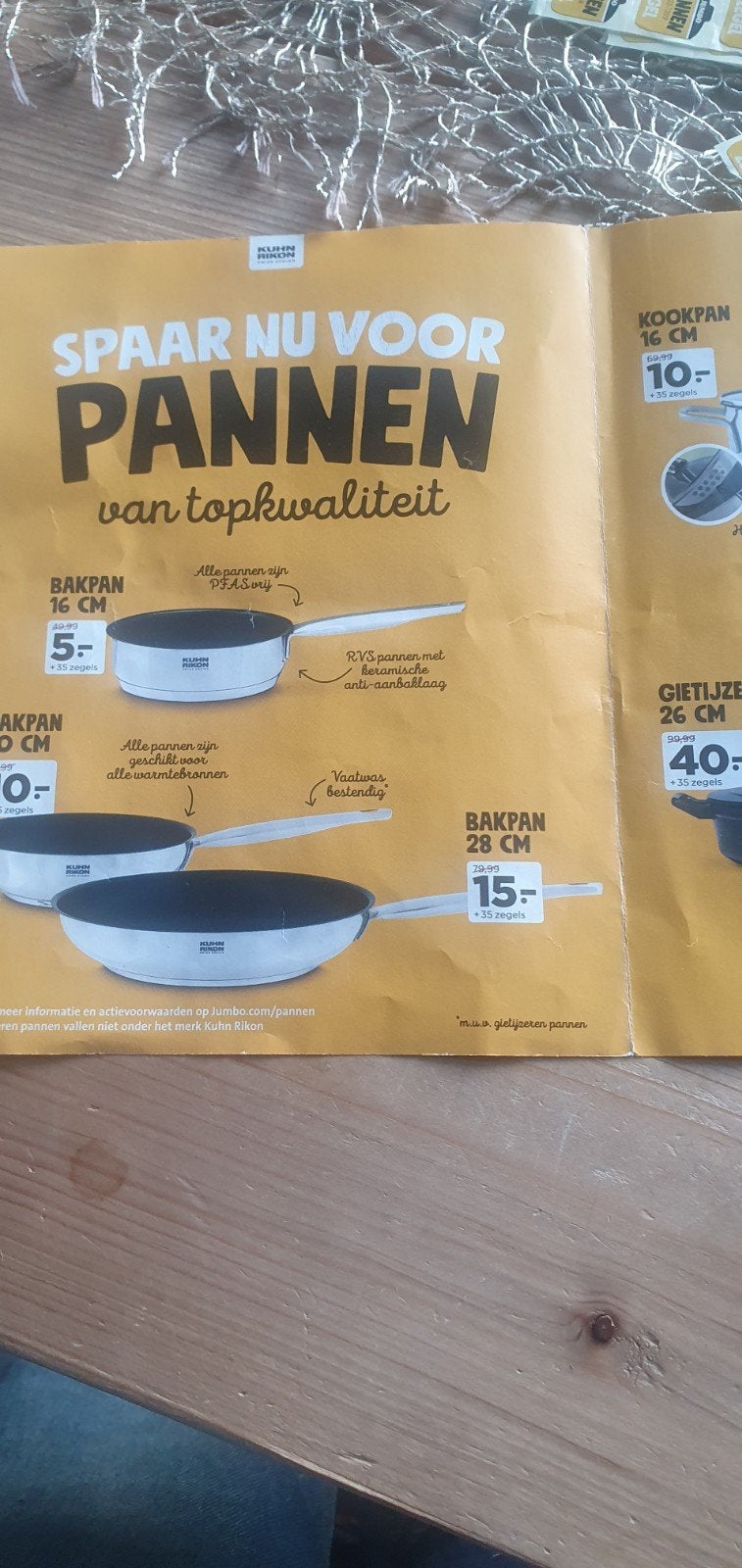 Jumbo Zegels op te halen Hengelo ov- 67 stuks voor pannena, Ophalen, Nieuw