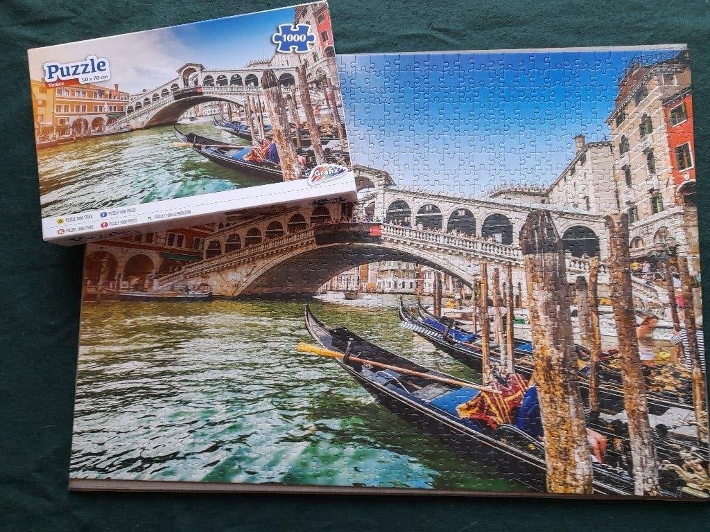legpuzzel 1000 stukjes, Ophalen, 500 t/m 1500 stukjes, Zo goed als nieuw, Legpuzzel