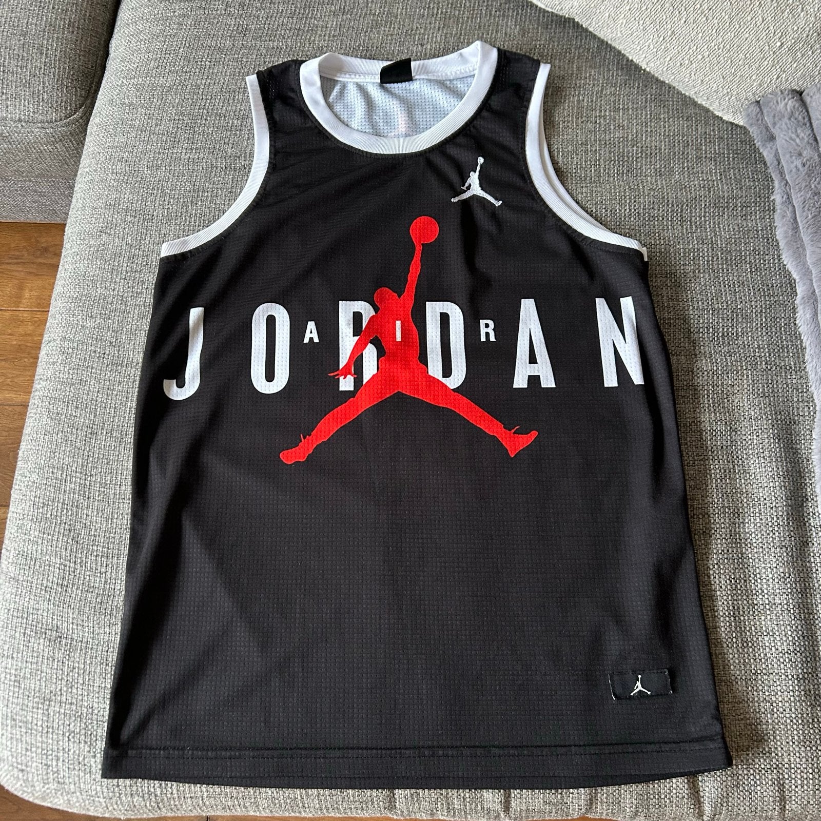 Jordan basketbal shirt maat XS, Zwart, Ophalen of Verzenden, Zo goed als nieuw, Algemeen