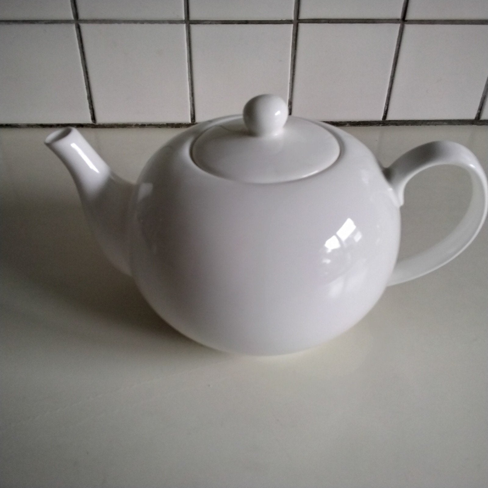 Douwe egberts theepot " PUUR", Huis en Inrichting, Keuken | Servies, Overige typen, Ophalen of Verzenden, Zo goed als nieuw, Overige stijlen