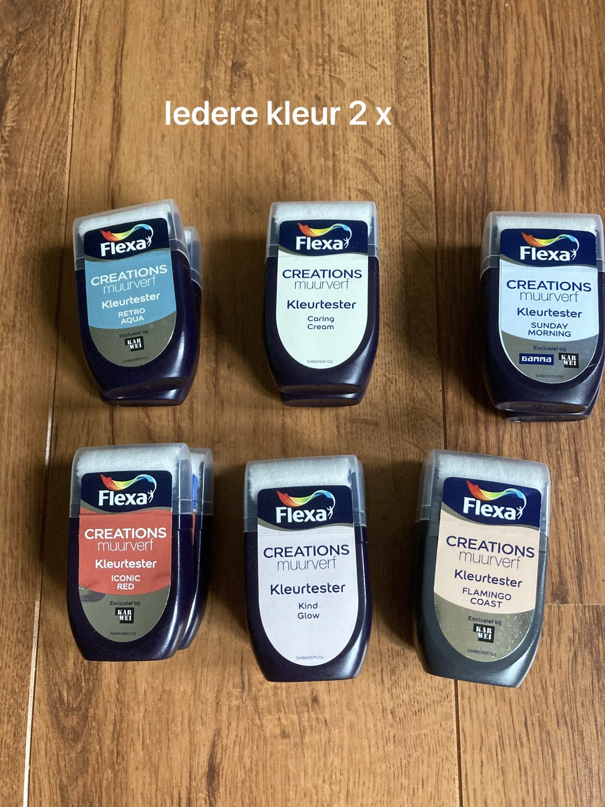Flexa Creations Muurverf Kleurtesters - Diverse Kleuren, Ophalen of Verzenden, Nieuw, Overige typen