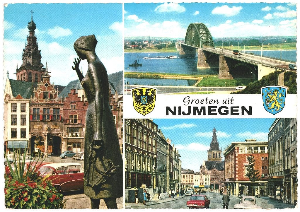 43600 Nijmegen Gld Jr 60 70 Nette oude kaart Onbeschreven