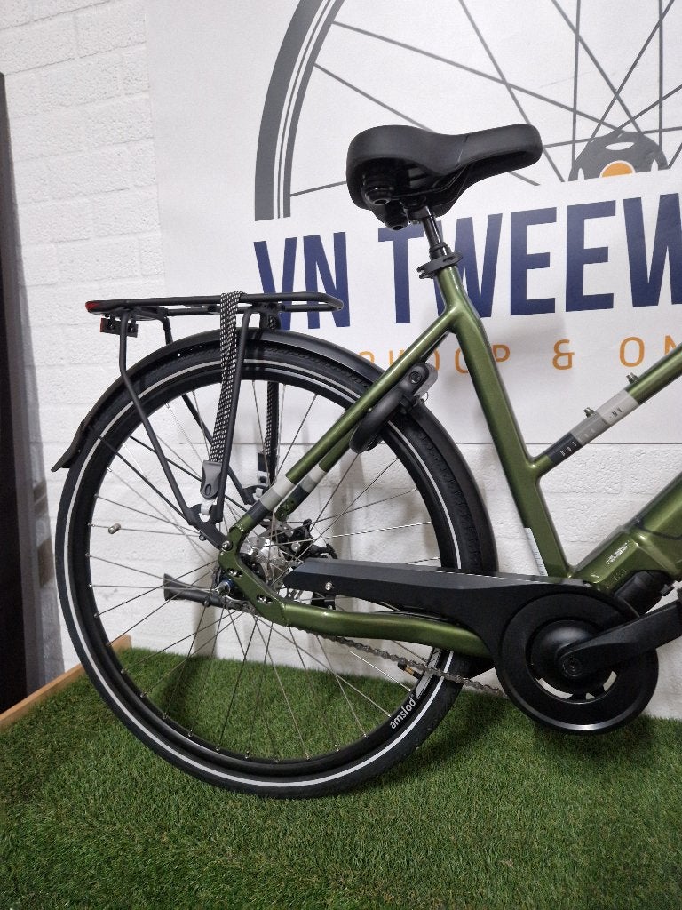 Amslod Dalton Dames E-bike 28" 57cm N7, Fietsen en Brommers, (Extra) lage instap, Nieuw, 56 cm of meer, Ophalen